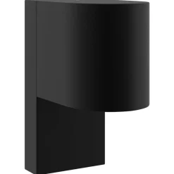 Luminaires-vidaXL Applique Murale Extérieure Noir 12 x 7 x 15 cm Acier inoxydable