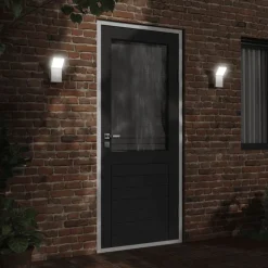 Luminaires-vidaXL Applique murale LED d'extérieur aluminium moulé sous pression Blanc