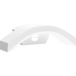 Luminaires-vidaXL Applique murale LED d'extérieur avec capteurs Blanc
