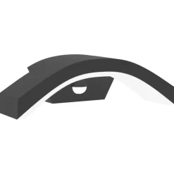 Luminaires-vidaXL Applique murale LED d'extérieur avec capteurs Noir