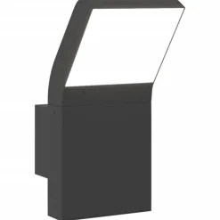 Luminaires-vidaXL Applique murale LED d'extérieur aluminium moulé sous pression Noir