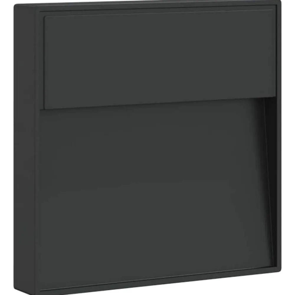 vidaXL Applique murale LED d'extérieur aluminium moulé sous pression
