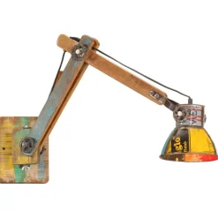 Luminaires-vidaXL Applique Style industriel Ronde E27 Multicolore