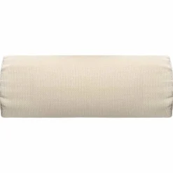 Décorations-vidaXL Appui-tête de chaise longue Crème 40x7,5x15 cm Textilène Cr&egrave;me