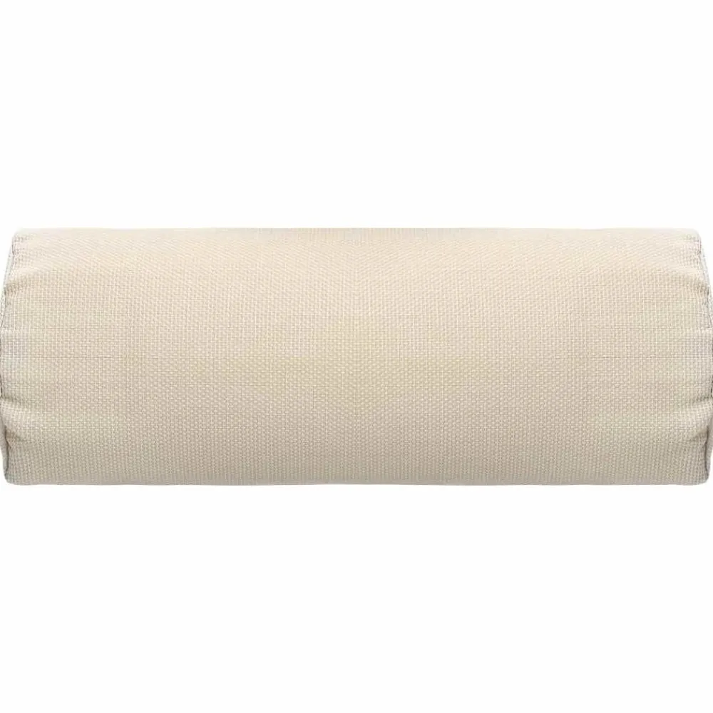 Décorations-vidaXL Appui-tête de chaise longue Crème 40x7,5x15 cm Textilène Crème