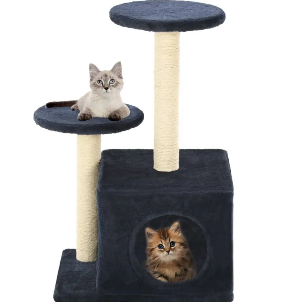 vidaXL Arbre à chat avec griffoirs en sisal 60cm