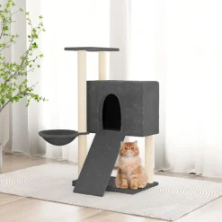 vidaXL Arbre à chat avec griffoirs en sisal 96 cm