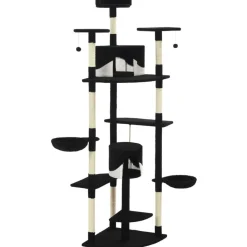 vidaXL Arbre à chat avec griffoirs en sisal 203 cm