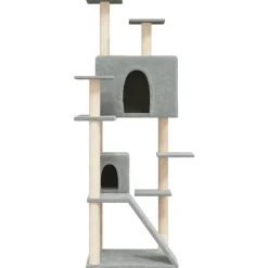 vidaXL Arbre à chat avec griffoirs en sisal 153 cm
