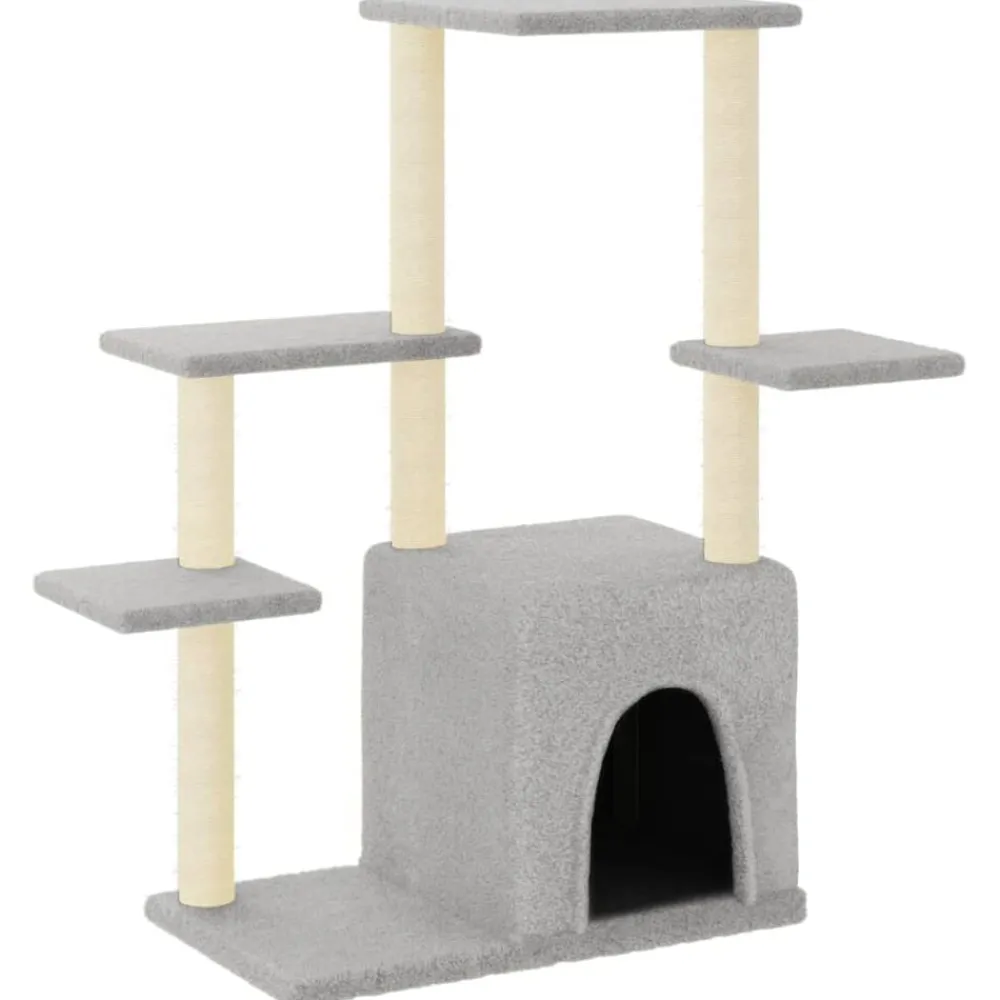 vidaXL Arbre à chat avec griffoirs en sisal 97,5 cm