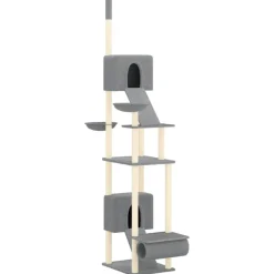 vidaXL Arbre à chat du sol au plafond 277-303 cm