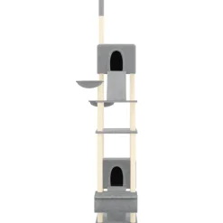 vidaXL Arbre à chat du sol au plafond 277-303 cm