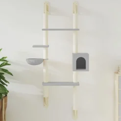 vidaXL Arbre à chat mural avec griffoir 180 cm