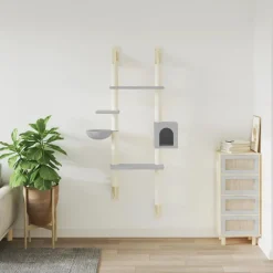 vidaXL Arbre à chat mural avec griffoir 180 cm