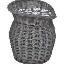 vidaXL Arbre/maison à chat avec coussin Saule