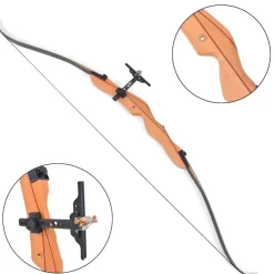Loisirs De Plein Air-vidaXL Arc recourbé adulte 173 cm 13,6 kg