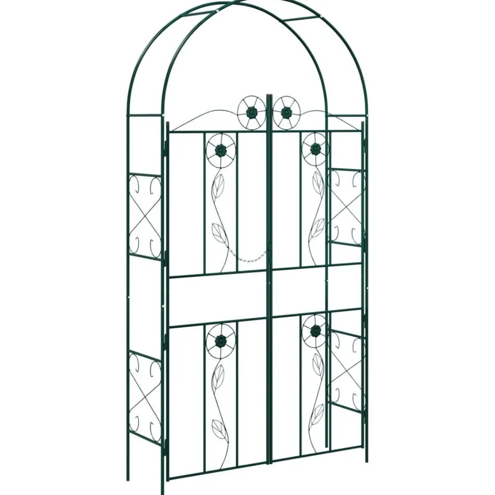 vidaXL Arche de jardin Uni 115 x 37 x 226 cm