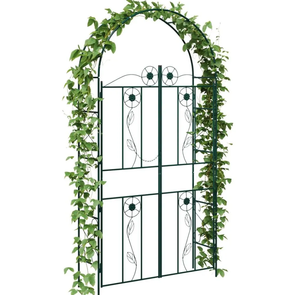 vidaXL Arche de jardin Uni 115 x 37 x 226 cm