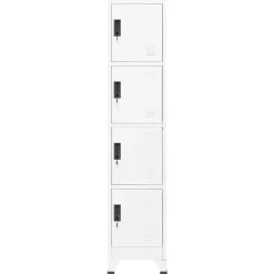 vidaXL Armoire à casiers 38x45x180 cm Acier