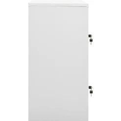 Armoires & Meubles De Rangement-vidaXL Armoire à casiers 90x45x92,5 cm Acier Gris clair