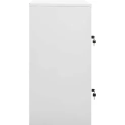 Armoires & Meubles De Rangement-vidaXL Armoire à casiers 90x45x92,5 cm Acier Gris clair et bleu