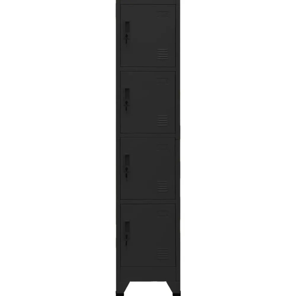 vidaXL Armoire à casiers 38x45x180 cm Acier