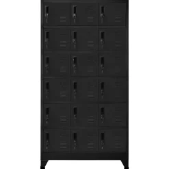 vidaXL Armoire à casiers 90x40x180 cm Acier