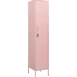 Armoires & Meubles De Rangement-vidaXL Armoire à casiers 35x46x180 cm Acier Rose