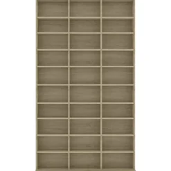 vidaXL Armoire à CD Chêne sonoma 102x23x177,5 cm Bois d'ingénierie
