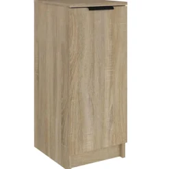Produits Ménagers-vidaXL Armoire à chaussures Chêne Sonoma 30x35x70 cm Bois d'ingénierie Chêne sonoma
