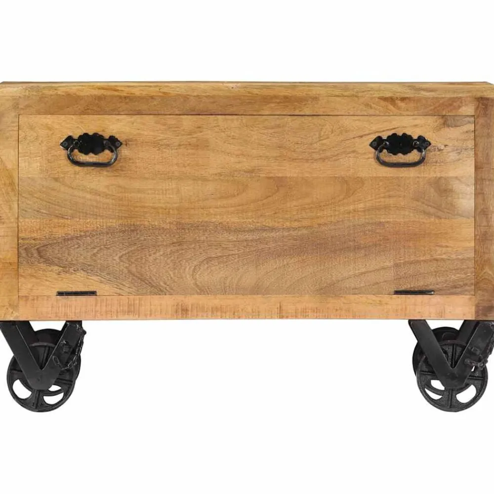 Produits Ménagers-vidaXL Armoire à chaussures 86x35x55 cm Bois de manguier solide