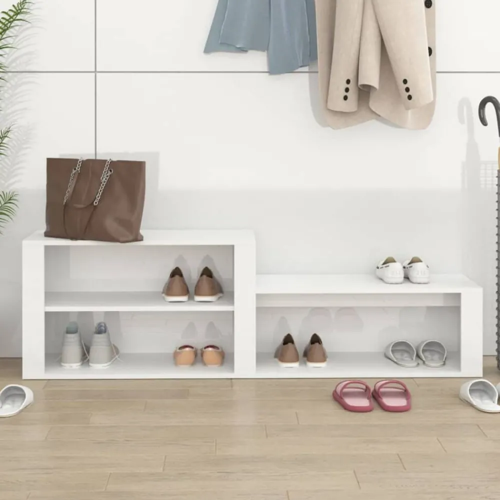 vidaXL Armoire à chaussure 150x35x45 cm Bois ingénierie