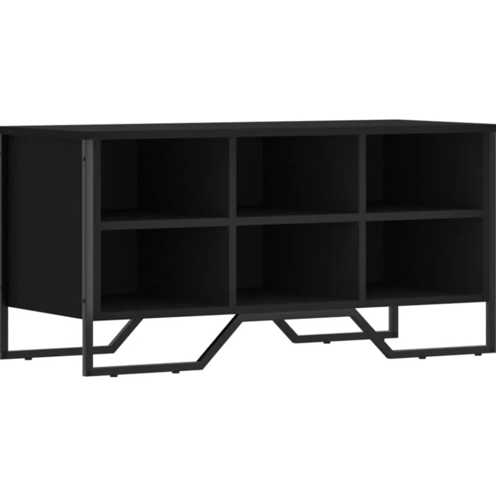 vidaXL Armoire à chaussures 90x38x45,5 cm bois d'ingénierie