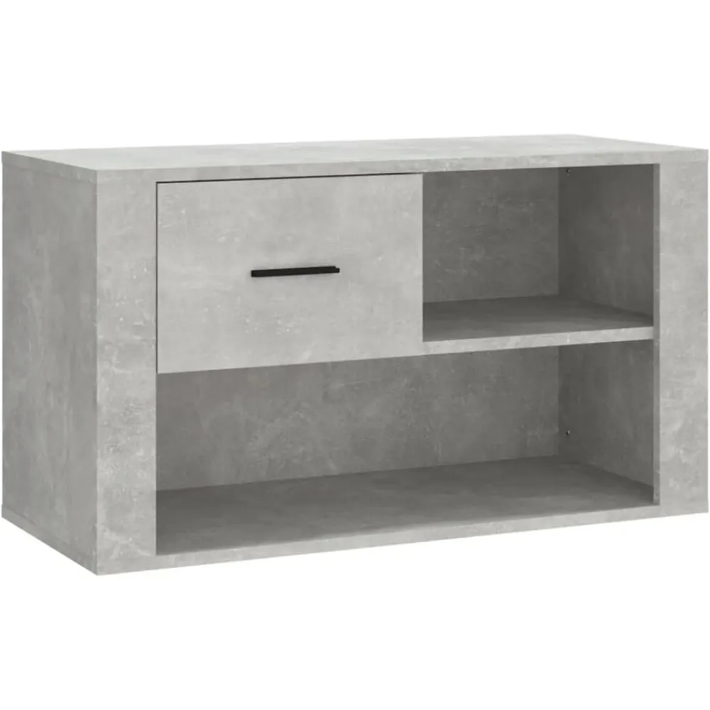 vidaXL Armoire à chaussures 80x35x45 cm Bois d'ingénierie