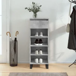 vidaXL Armoire à chaussures 40x36x105 cm Bois d'ingénierie