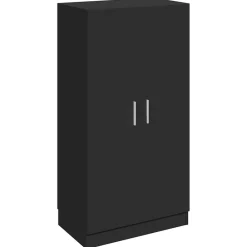 vidaXL Armoire à chaussures 55x35x108 cm Bois d'ingénierie