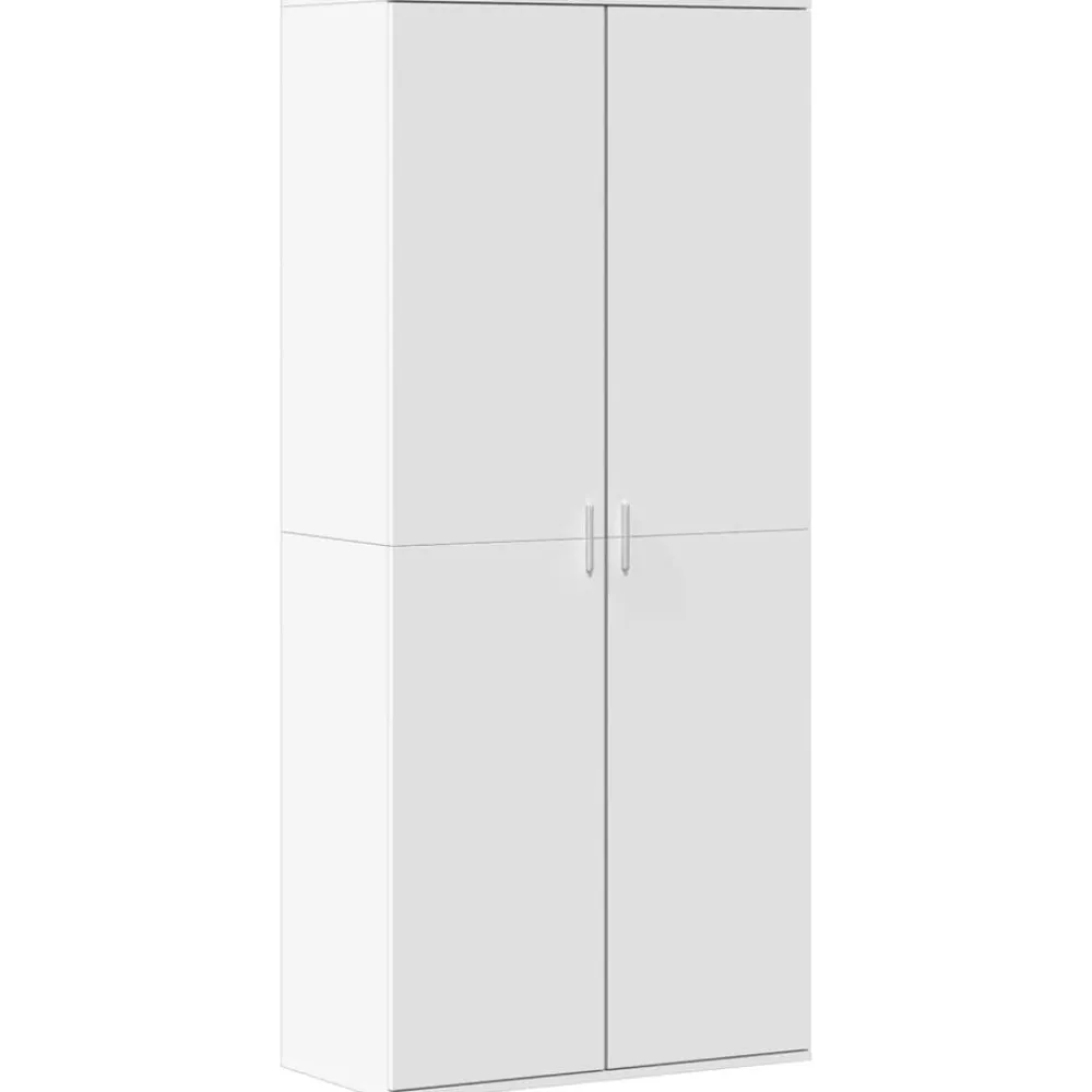vidaXL Armoire à chaussures 80x39x178 cm Bois d'ingénierie