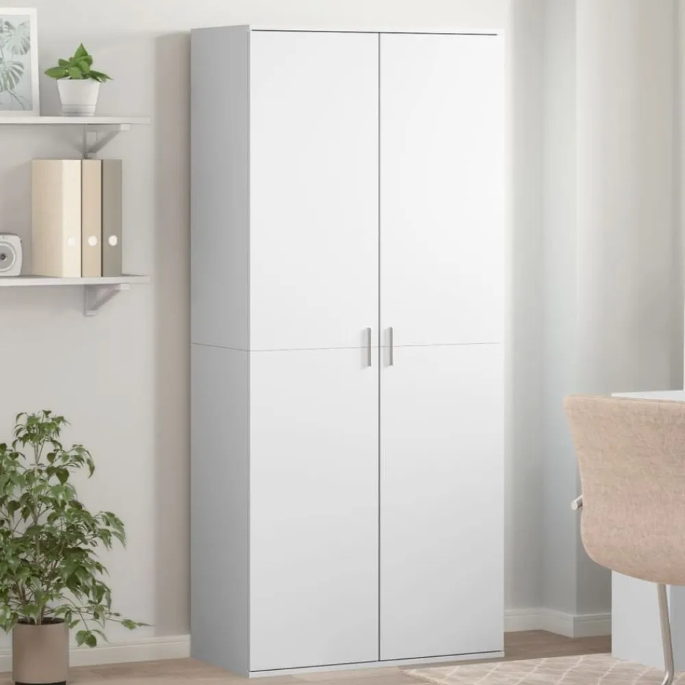 vidaXL Armoire à chaussures 80x39x178 cm Bois d'ingénierie