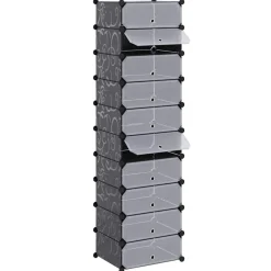 vidaXL Armoire à chaussures avec 10 compartiments