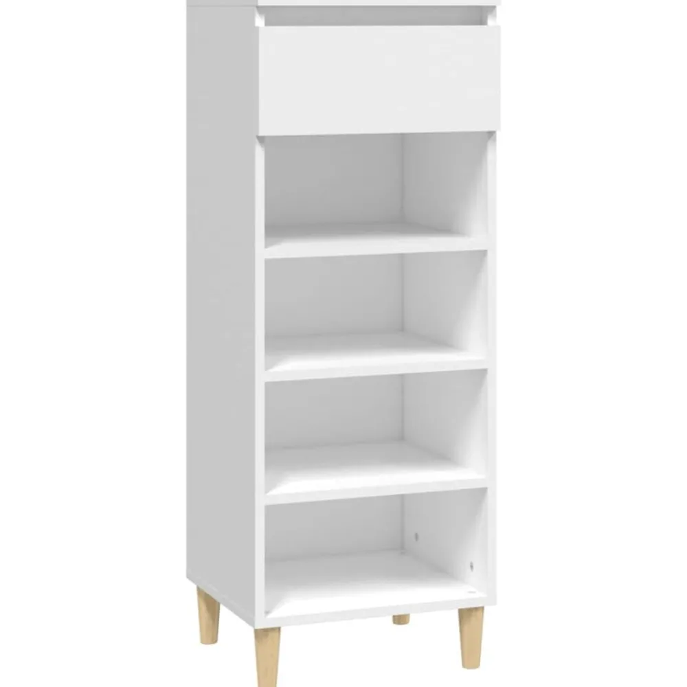 vidaXL Armoire à chaussures 40x36x105 cm Bois d'ingénierie