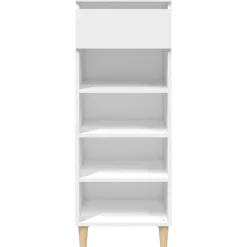 vidaXL Armoire à chaussures 40x36x105 cm Bois d'ingénierie