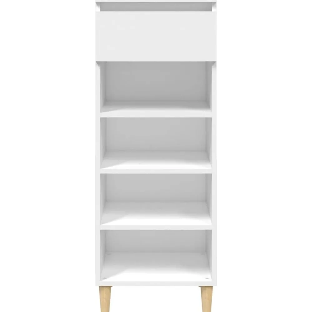 vidaXL Armoire à chaussures 40x36x105 cm Bois d'ingénierie