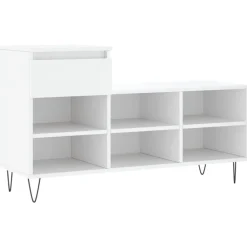 vidaXL Armoire à chaussures 102x36x60 cm Bois d'ingénierie