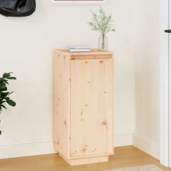 vidaXL Armoire à chaussures 35x35x80 cm Bois de pin massif