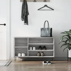 vidaXL Armoire à chaussures 102x36x60 cm Bois d'ingénierie