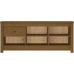 vidaXL Armoire à chaussures 110x38x45,5 cm Bois pin massif