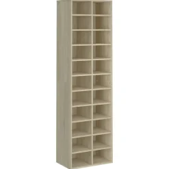 vidaXL Armoire à chaussures chêne sonoma 54x34x183cm bois d'ingénierie