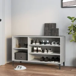 vidaXL Armoire à chaussures 102x36x60 cm Bois d'ingénierie