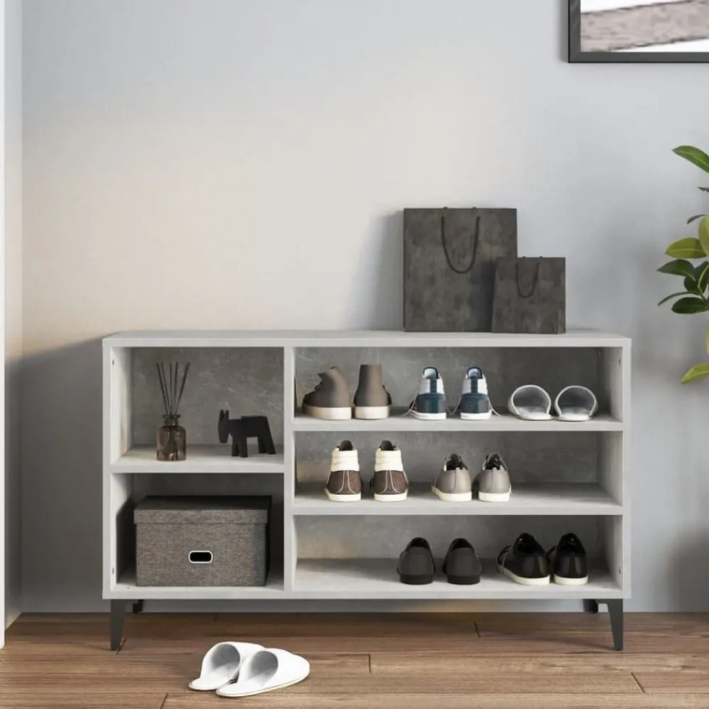 vidaXL Armoire à chaussures 102x36x60 cm Bois d'ingénierie