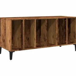 Armoires & Meubles De Rangement-vidaXL Armoire à disques 100x38x48 cm bois d'ingénierie Vieux bois